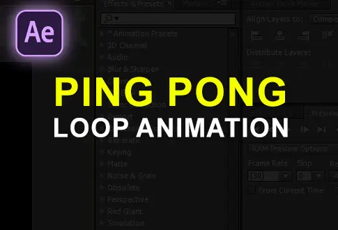Pingpong loop animation