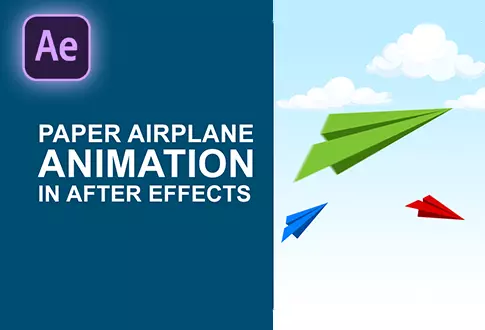 Paper Airplane Animation