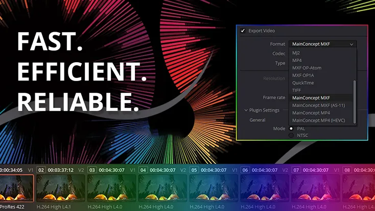 MainConcept Codec Plugin
